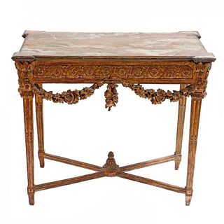 Italian Rococo Console Table