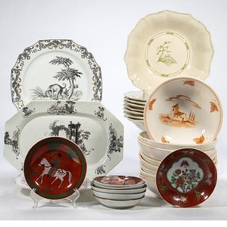 Mottahedeh Ceramics, Continental and Export ceramics