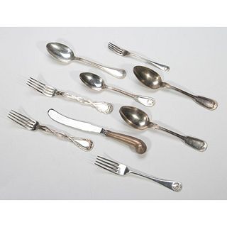 Continental and American Silver Flatware