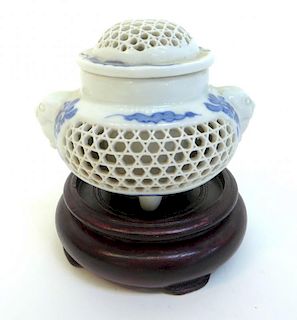 Small Porcelain Censer