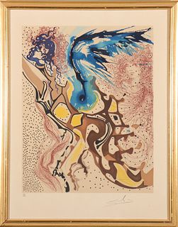 Salvador Dalí "Angels of Rebirth" Lithograph