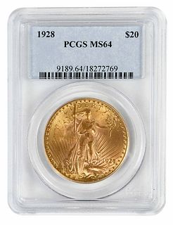 1928 St. Gaudens $20 Gold Coin