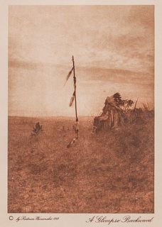 Rodman Wanamaker Photogravure "A Glimpse Backward" 1913