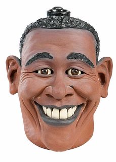 Melvin Crocker President Obama Face Jug