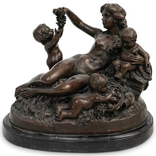 Attrib. Albert Ernest Carrier Belleuse Bronze Sculpture