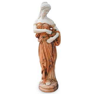 Life Size Marble Female Sculpture