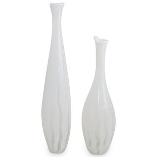 (2 Pcs) Modern Decorative Glass Bud Vases