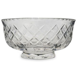 Cartier Crystal Etched Bowl