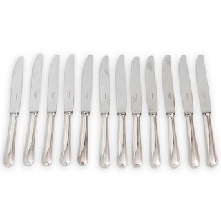 (12 pcs) Christofle Silverplate Dinner Knives Set