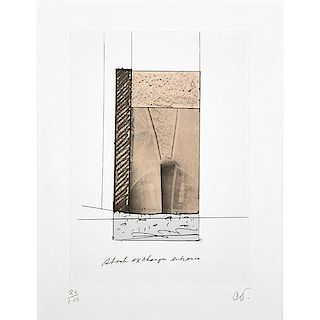 Claes Oldenburg (Swedish/American, b. 1929)