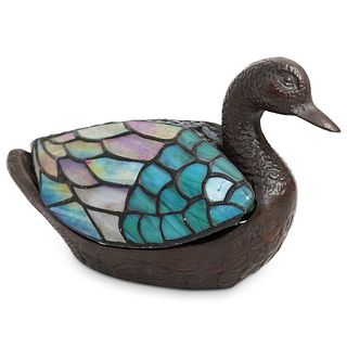 Meyda Tiffany Stained Glass Duck Lamp