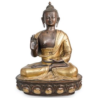 Large Bronze Thai Buddha
