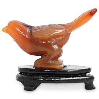 Agate Carved Bird