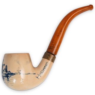 Antique Dutch Goedewaagen Smoking Pipe