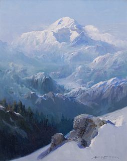 Sydney Laurence (1865–1940) — Mount McKinley, Alaska (1928)