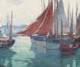 Edgar Payne (1883–1947) — Harbor Rest