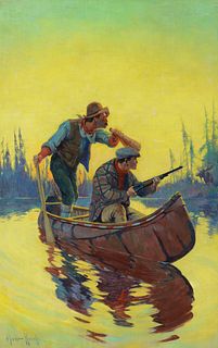 Oliver Kemp (1887–1934) — Moose Hunters (ca. 1914)