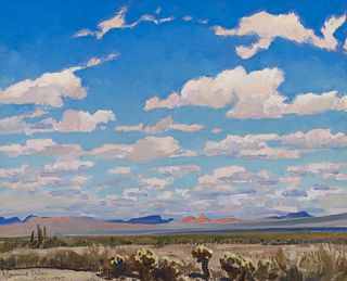 Maynard Dixon (1875–1946) — Clouds of a Summer Afternoon (1945)