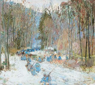 Leon Gaspard (1882–1964) — Argonne Forest (1920)