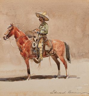 Edward Borein (1872–1945) — Vaquero on Horseback