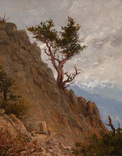 John Fery (1859–1934) — Southwest Face of Mt. Olympus