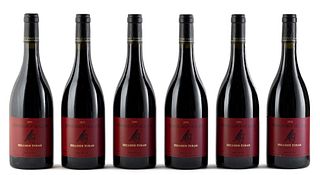 Six bottles Brookfields Hillside Syra, vintage 2005.
Brookfields Vineyards.
Category: red wine. Napier, Hawkes bay (New Zealand).