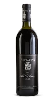 1991 Henschke Hill of Grace bottle.
AC Henschke & Co.
Category: red wine. Keyneton, Australia.