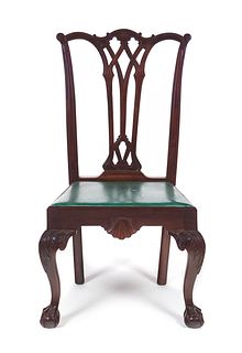 American Centennial Mahogany Chippendale Chair 