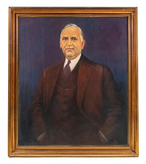Â Portrait Painting Of WV Governor Holt 1937-1941