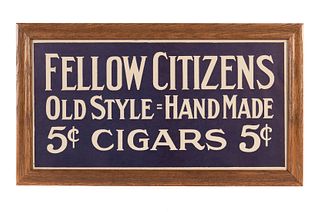 Fellow Citizens Cigar Ad