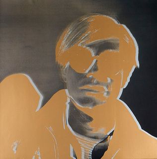 Finkelstein, Nat Hommage to Andy Warhol. 1965. Set aus 6 Farbserigraphien auf leichtem Karton. Je 96,5 x 96,5 cm. - 1 Arbeit unter Passepartout montie