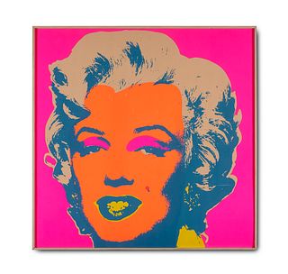 Warhol - nach, Andy Marilyn (Suday B. Morning). (Nach 2000). Farbserigraphie auf Karton. 91,5 x 91,5 cm. Verso mit den Stempeln "fill in your own sign