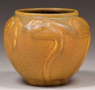 Van Briggle Spherical Matte Glazed Vase 1914