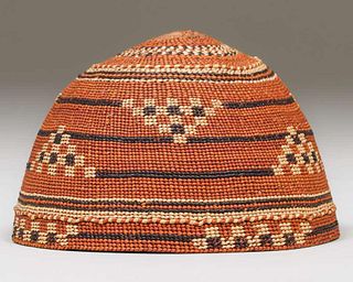Native American Hupa Hat c1910s
