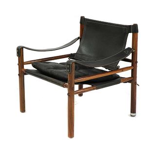 A Swedish 'Sirocco' rosewood safari chair, §