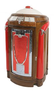 A Seeburg ‘Trashcan’ jukebox,