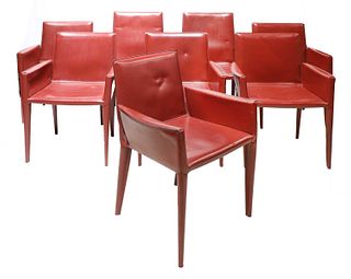 A set of eight 'Bottega' dining chairs,