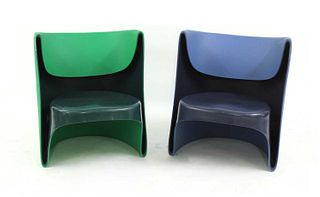 A pair of 'Nino Rota' chairs,