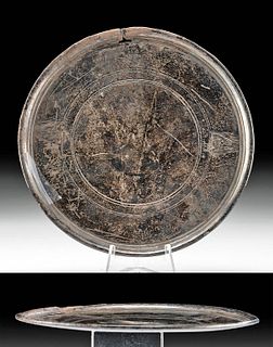 Rare Greek Hellenistic Silver Mirror