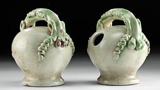 16th C. Anamese Glazed Stoneware Binh Voi, Ex-Museum