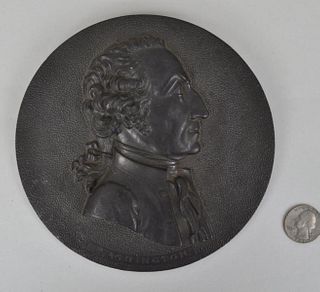 Bronze Relief Plaque of George Washington