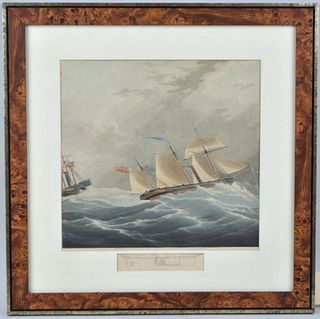 William John Huggins, Marine Print
