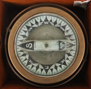 Cased Ship's Compass