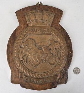 Bronze Ship's Badge "Auriga"