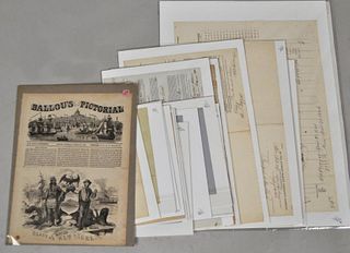 Group 19th C. New York Shipping Documents