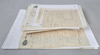 Massive Collection of 19th C. Shipping Documents