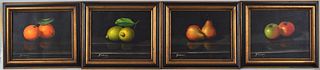 Four Fruit Still Life Artworks