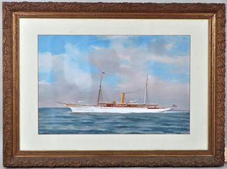 Marine Painting "SS Varuna" W/P