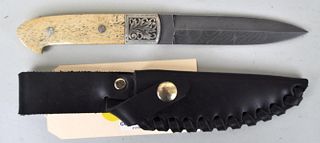 PJ Tomes Damascus Steel Knife