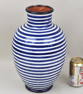 Moroccan Berber Glazed Earthenware Vase